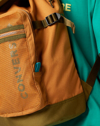 Mochila Soba oscuro/Musgo oscuro/Abeto, Detail View