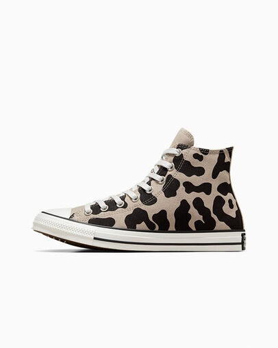 Chuck Taylor All Star Animal Print Black/Papyrus/Vintage White, Inner Side View