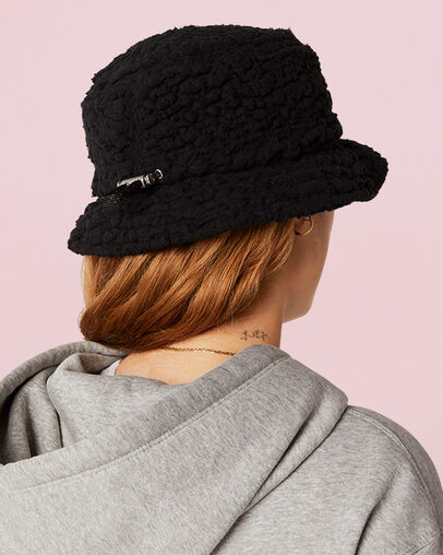 Bob r&eacute;glable Sherpa Noir Converse