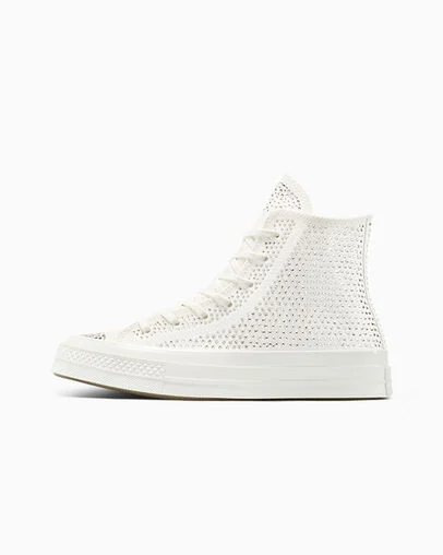 Chuck 70 with Swarovski&reg; crystals Vintage White/Barely Grey, Inner Side View