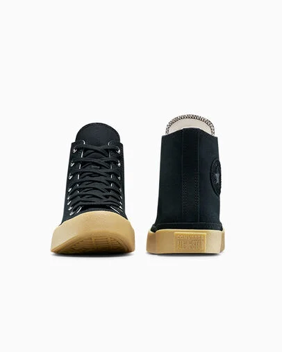 Chuck Taylor All Star Gum Rubber Black/Black/Gum, Heel View