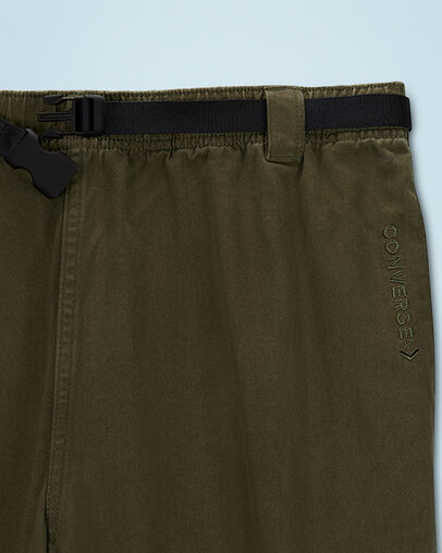 Pantal&oacute;n Recycled Canvas Cloud Washed Trail Caqui cargo, Full Body View