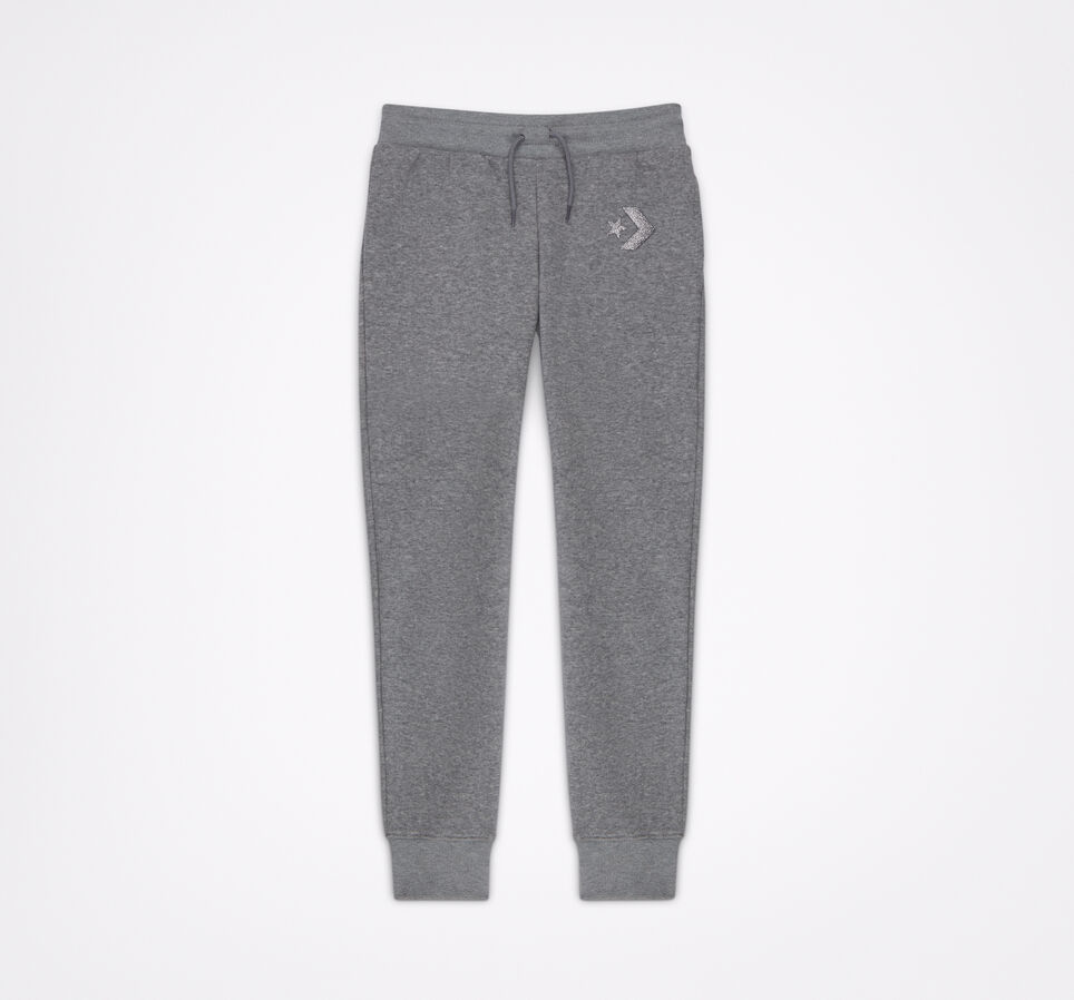 Fleece Jogger Dark Grey Heather
