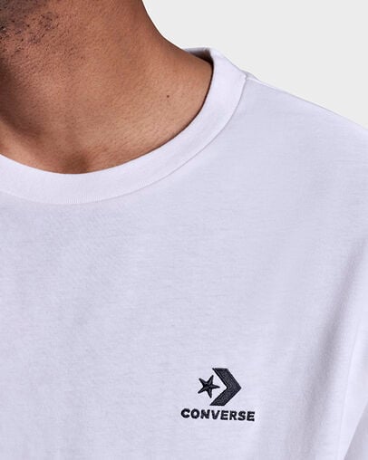 Star Chevron T-Shirt White