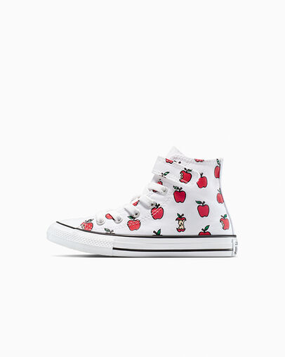 Chuck Taylor All Star Easy-On Allover Apples White/Red/Black, Inner Side View