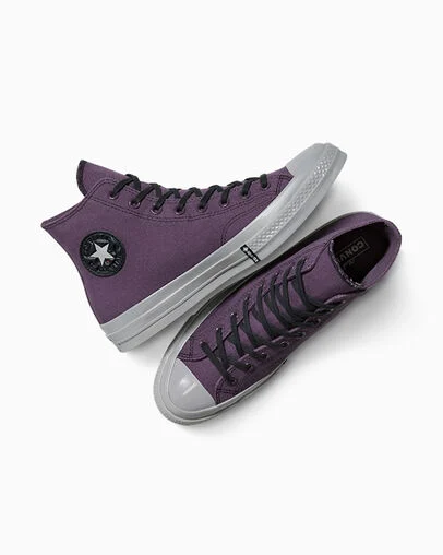 Chuck 70 GORE-TEX Waterproof Raisin/Classic Grey/Raisin, Angled View