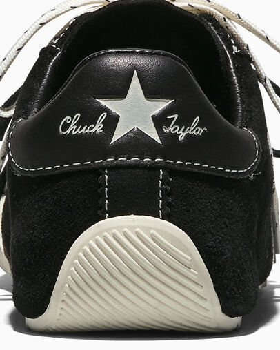 Chuck Taylor Lo Black/Black/Egret, Detail Angle View