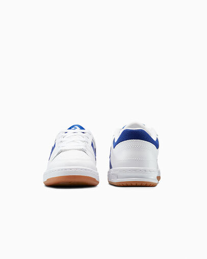 CL98 White/Blue/White, Heel View