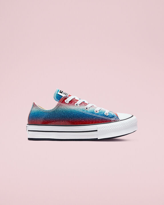 converse lift glitter