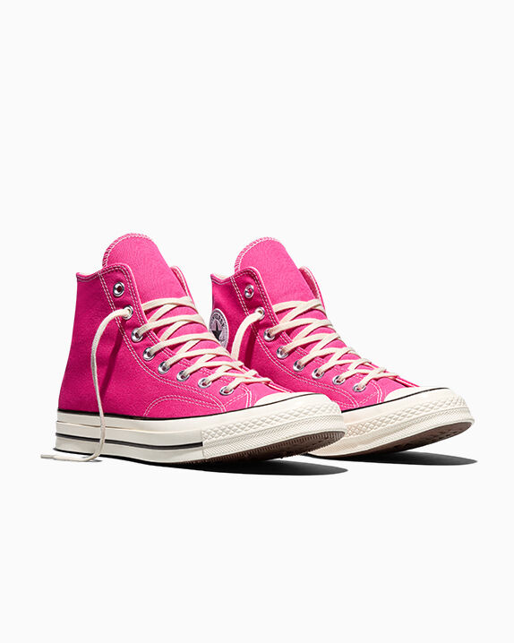 Chuck 70 Canvas Rough Raspberry/Egret/Black