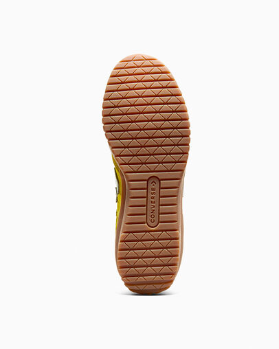 Run Star Trainer Golden Wren Yellow/Winter Slay White/Egret, Outsole View