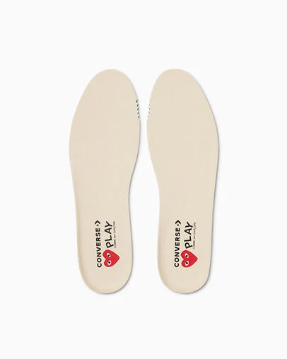 Converse x PLAY Comme des Garçons One Star Academy Pro Milk/Black/Red, Detail Angle View