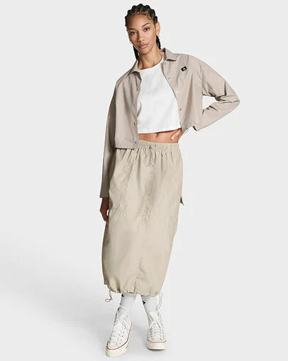 Cargo Parachute Skirt Papyrus, Front View