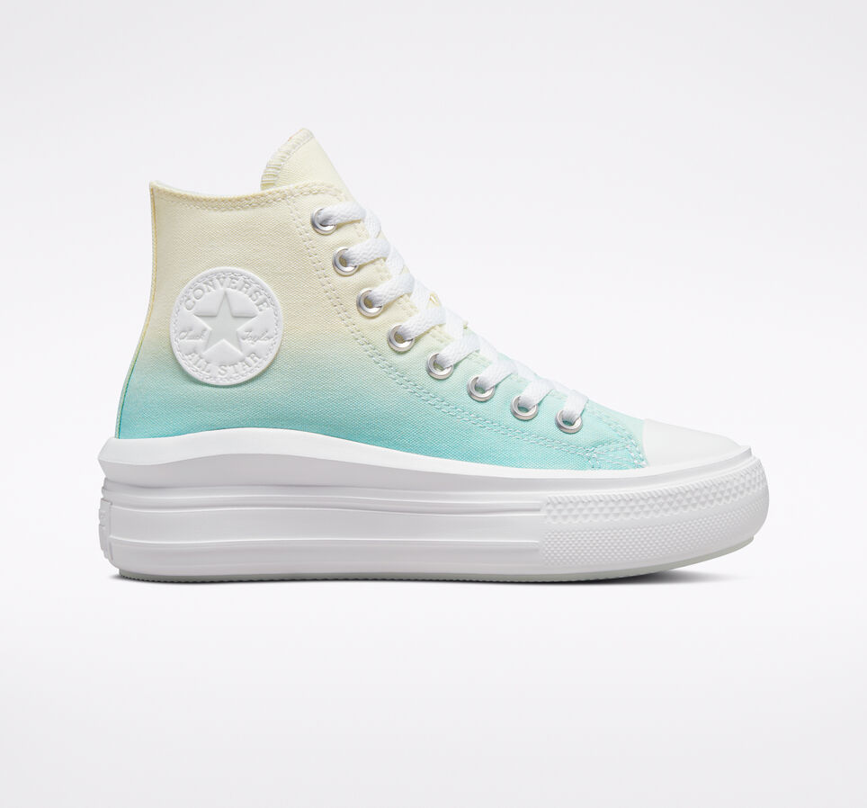 Chuck Taylor All Star Move Platform Ombre Egret/Light Dew/White
