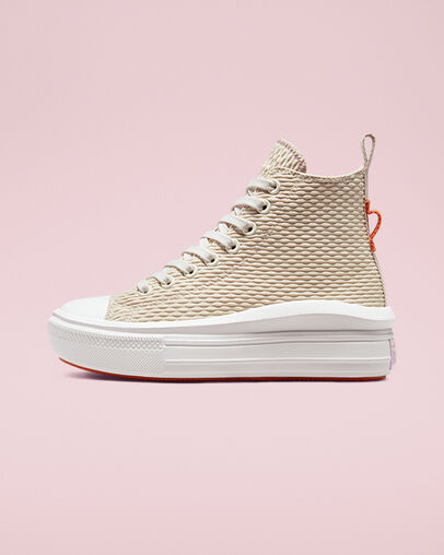 Chuck Taylor All Star Move Future Utility Ficelle/Blanc vintage/Fosse de feu, Inner Side View