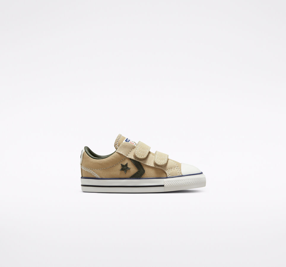 Star Player Easy-On Canvas & Suede Nomad Khaki/Farro