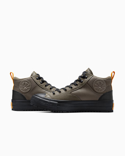 Chuck Taylor All Star Malden Street Boot Truffle/Harvest Moon/Black, Detail Angle View