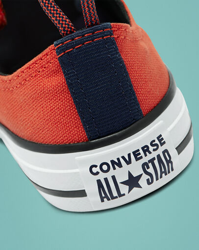 Converse Color Chuck Taylor All Star Amapola brillante/Azul marino medianoche, Detail Angle View