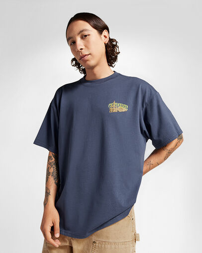 All Star Mountain Remix T-shirt Uncharted Waters Blue, Front View