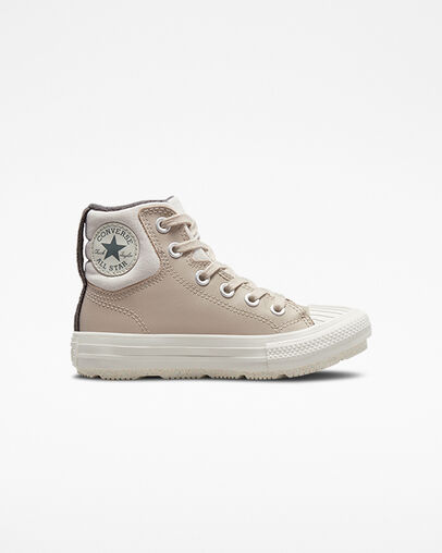 Chuck Taylor All Star Berkshire Boot Counter Climate Papyrus/Light Bone/Iron Grey, Outer Side View