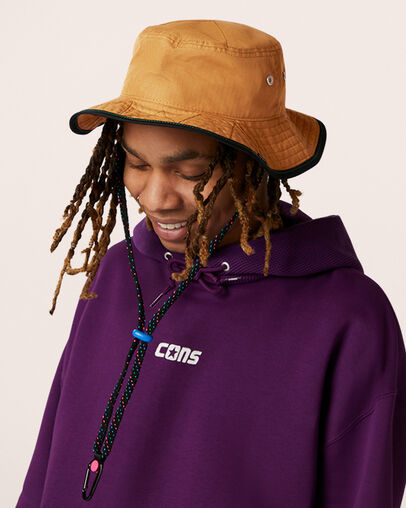 Utility Boonie Hat Dark Soba, Front View