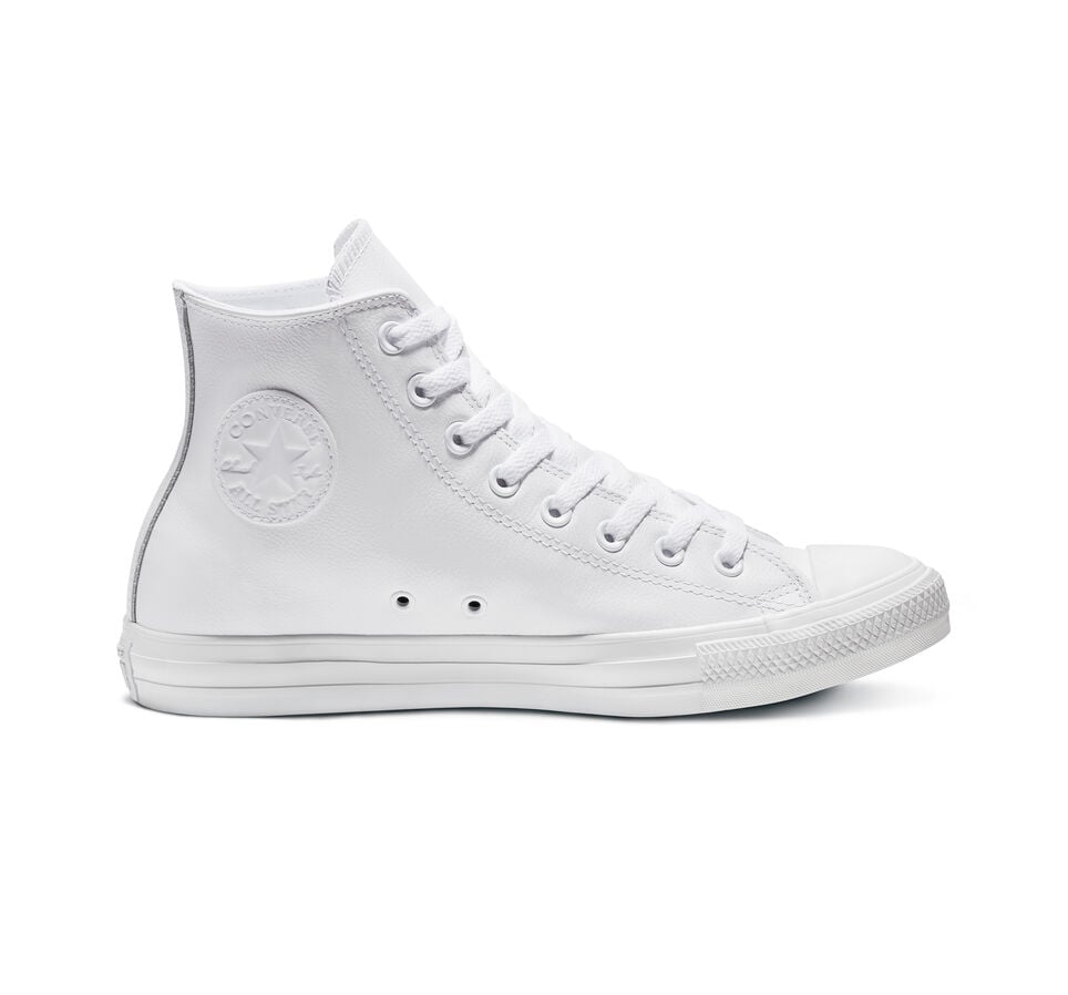 Chuck Taylor All Star Leather White Monochrome