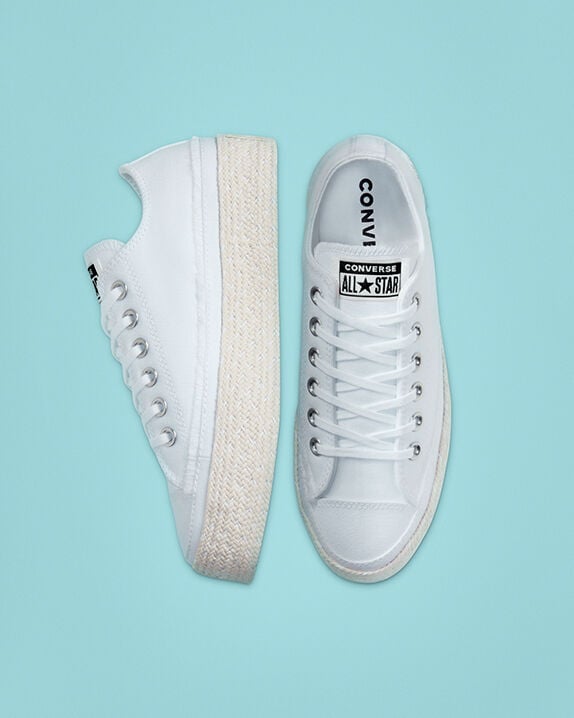 converse white espadrilles