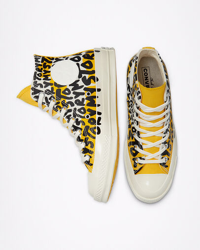 My Story Chuck 70 Garza/Amarillo/Negro, Top and Side View