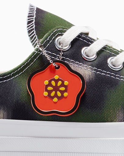 Converse x Kenzo Chuck 70 Cypress/Black/White, Detail Angle View