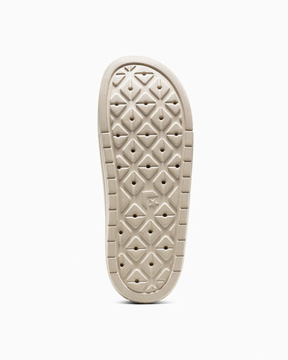 Converse Essential Slide Blanc papyrus/Blanc papyrus/Blanc papyrus, Outsole View