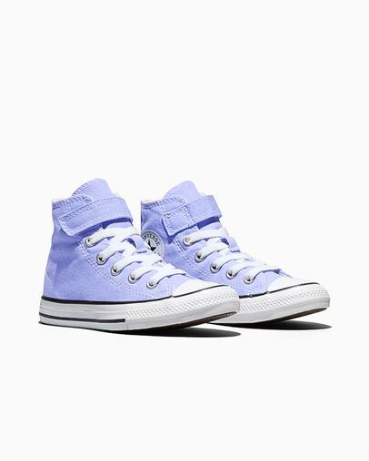 Chuck Taylor All Star Easy On Very Peri Purple/White/Egret, Top and Side View