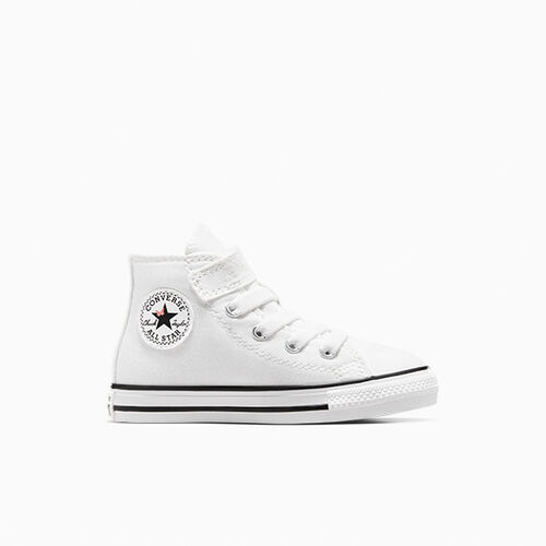 Converse All star sneaker wit/pink phase/grape fizz