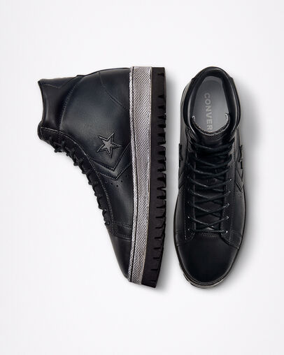 Pro Leather Trek All Black Trek, Top and Side View