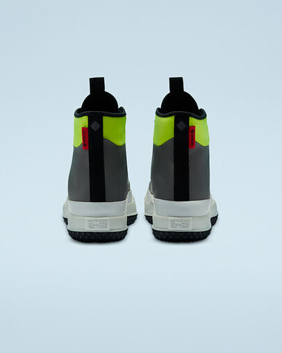 Bosey MC GTX Limestone Grey/Black, Heel View