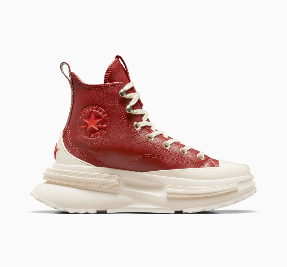 Run Star Legacy CX Platform Leather Rojo ritual/Marfil natural