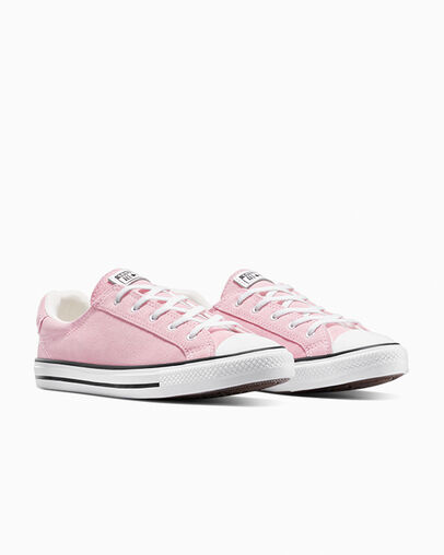 Chuck Taylor All Star Dainty Lucky Lt Jellyfish Jitter/White, Top and Side View