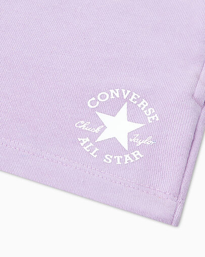 Converse Graphic Shorts Lavender Latte — foto 5