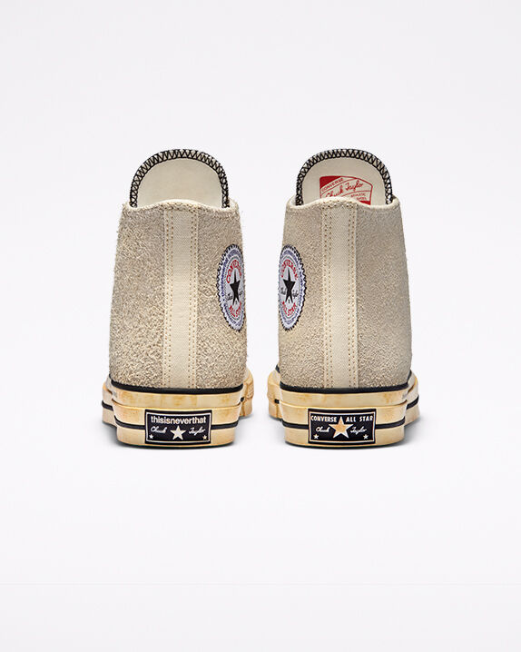 pastel yellow platform converse