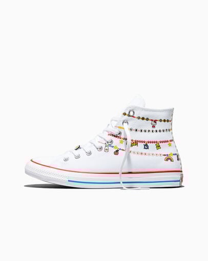 Converse x Hello Kitty And Friends Chuck Taylor All Star Charmed White/Red/Yellow, Inner Side View