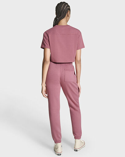 Chuck Taylor All Star Patch Cropped T-Shirt Royal Flushed, Detail View