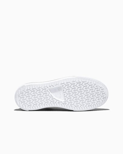 Chuck Taylor All Star Lift Double Stack Platform Canvas Blanco/Negro/Blanco, Outsole View