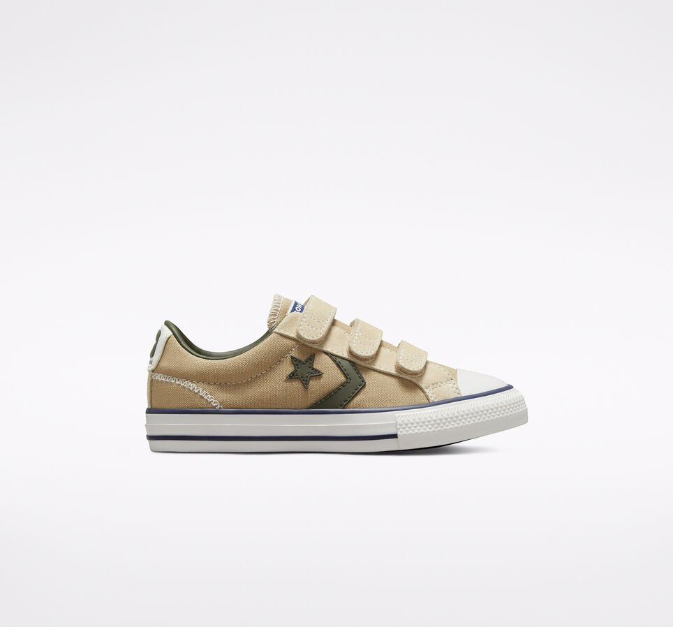Star Player Easy-On Canvas & Suede Nomad Khaki/Cargo Khaki