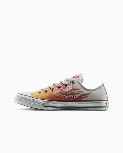 Chuck Taylor All Star Flames Flame Light Grey, Inner Side View