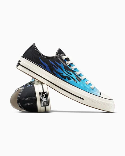 Chuck 70 Fire Black/Blue It/Cobalt, Detail Angle View