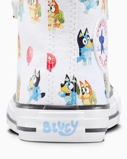 Converse x Bluey Chuck Taylor All Star Easy-On White/Multi/Black, Detail Angle View