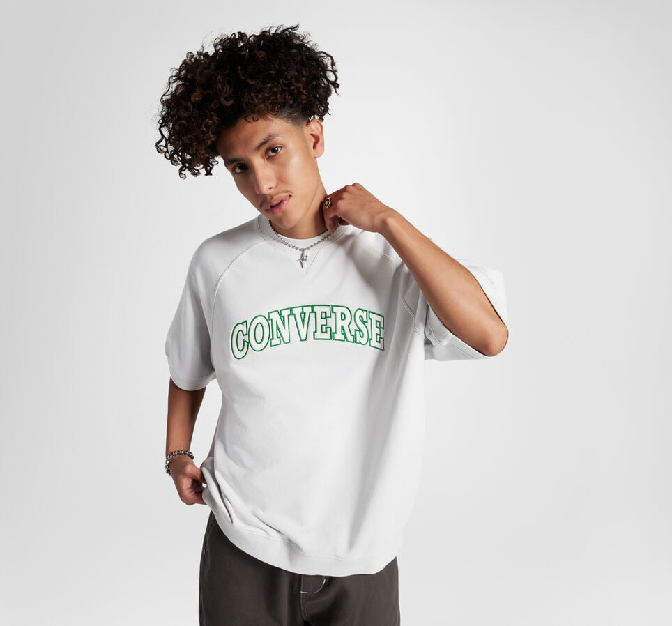 Retro Short-Sleeve Crew at Converse