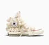 Chuck 70 3-D Flourish High Top Egret Crochet