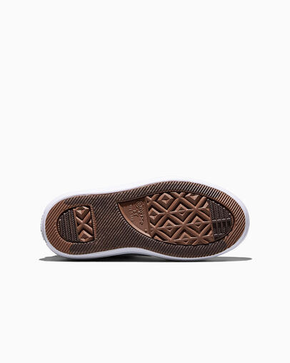 Chuck Taylor All Star Move Platform Noir/Orange ros&eacute;/Blanc, Outsole View