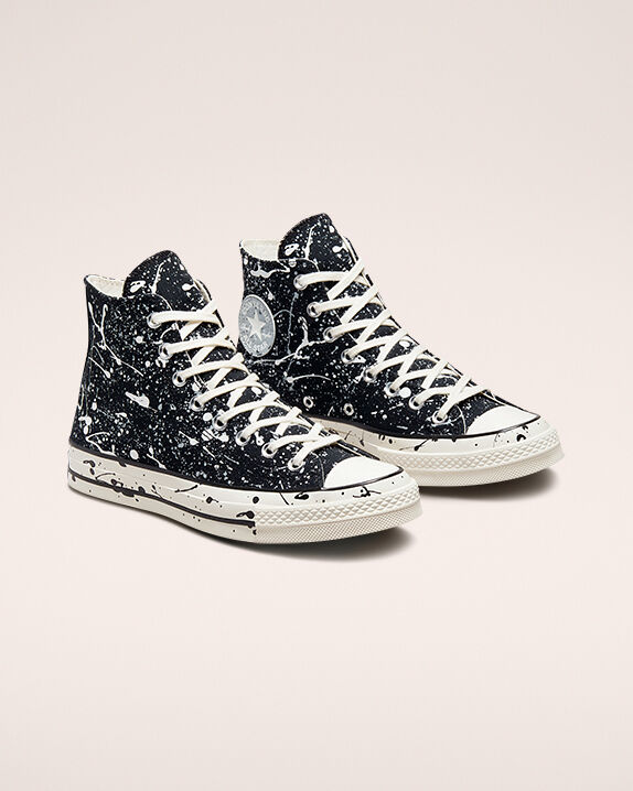 paint splatter converse platform