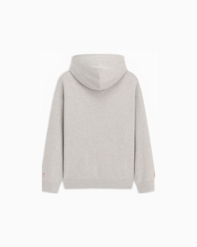 Converse x Coca-Cola Hoodie Vintage Grey Heather, Full Body View